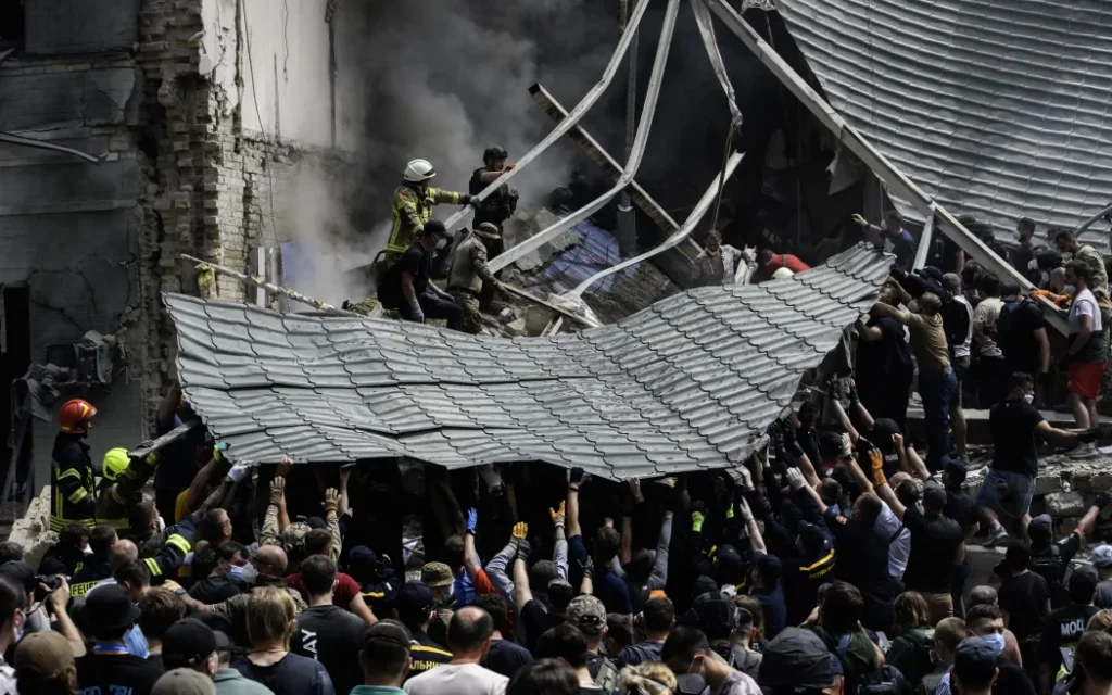 Biden Condemns ‘Russian Brutality’ After Deadly Ukraine Strikes
