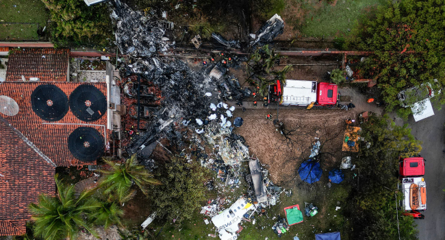 Brazilian Plane Crash: Tragedy Strikes as Aircraft Goes Down, Claiming Multiple Lives