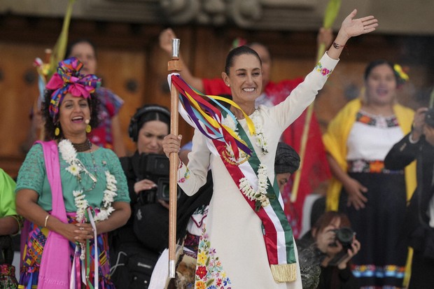 Claudia Sheinbaum Sworn In as Mexico’s First Female President, Ushering in a New Era