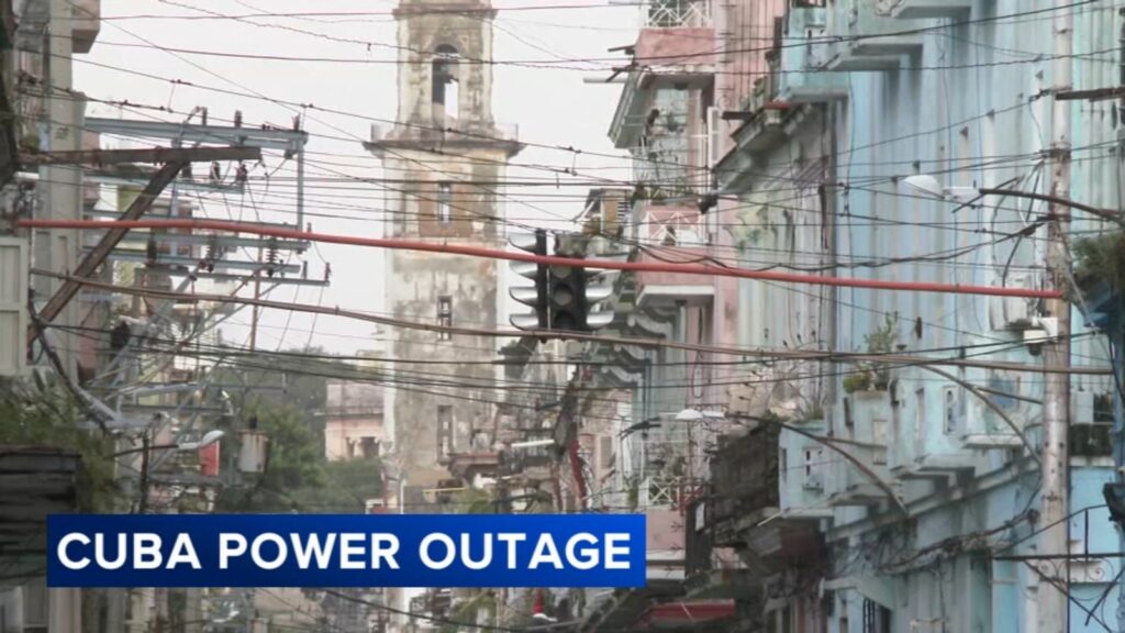 Cuban Power Grid Collapses for Fourth Time as Hurricane Strikes